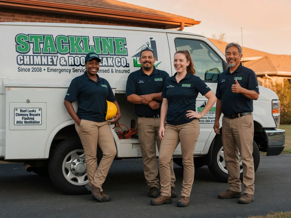 Chimney flashing repair company in Logan, IA